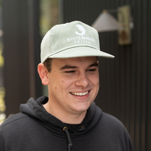 White Rhino Coffee Navy Sweatshirt