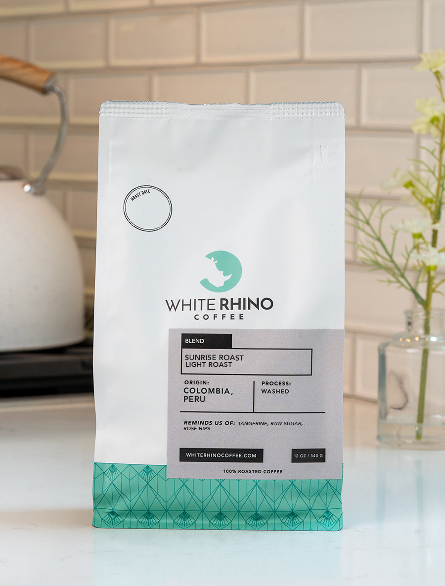 Sunrise Roast (Light Roast) White Rhino Coffee