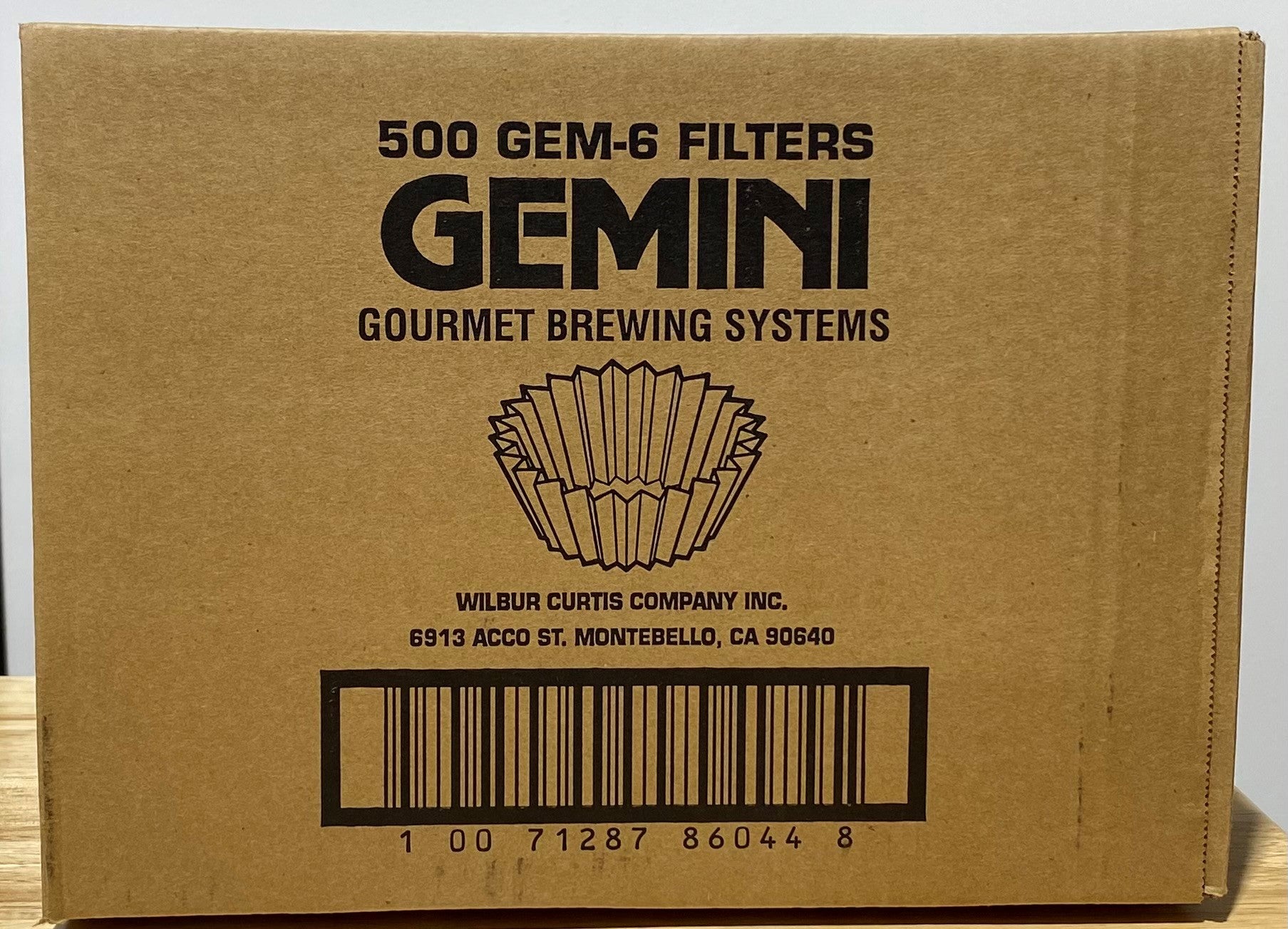 Curtis Gem6 Coffee Filter White Rhino Coffee